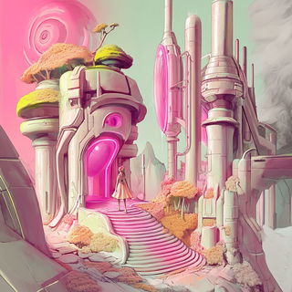 Mint Medulla style, Midjourney V6.1: retro fairy-tale illustration