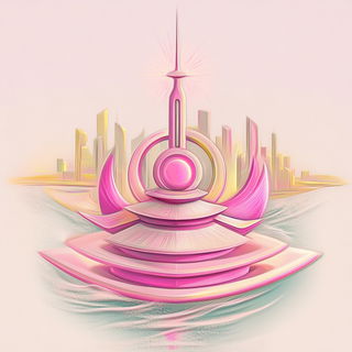 Mint Medulla style, Midjourney V6.1: bold minimalist logo design for Istanbul city municipal services