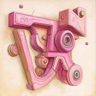 Mint Medulla style, Midjourney V6.1: typographic composition with large letters