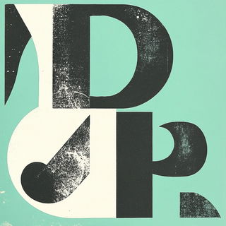 Ukiyoornament style, Midjourney V6.1: typographic composition with large letters