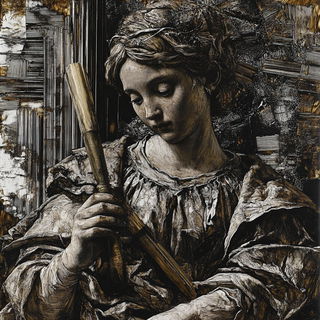 Cliffaria style, Midjourney V6.1: classical 18th-century oil painting