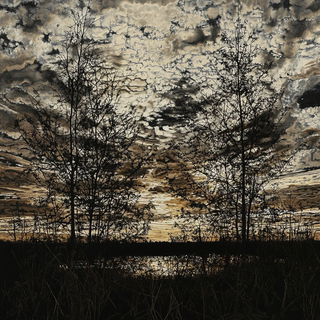 Cliffaria style, Midjourney V6.1: realistic landscape photograph of quiet dawn