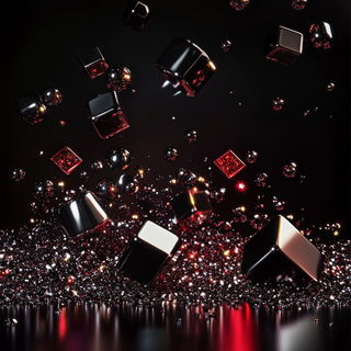 Cloudloom style, Midjourney V6.1: abstract 3D render