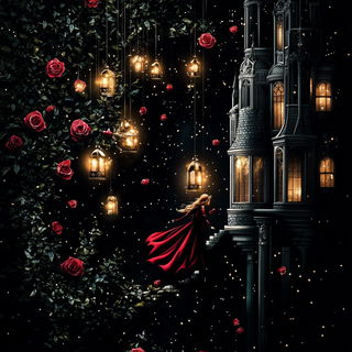 Cloudloom style, Midjourney V6.1: retro fairy-tale illustration