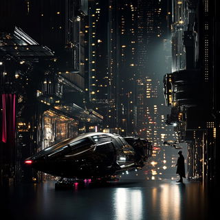 Cloudloom style, Midjourney V6.1: cinematic shot from sci-fi movie