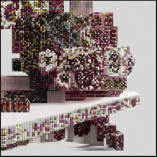 Sunburst Cedarhythm style, Midjourney V6.1: abstract 3D render