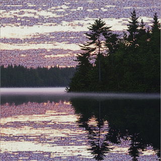 Sunburst Cedarhythm style, Midjourney V6.1: realistic landscape photograph of quiet dawn