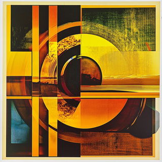 Ceramorphosis style, Midjourney V6.1: typographic composition with large letters