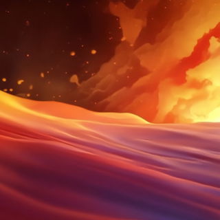 Chrome Popping style, Midjourney V6.1: abstract 3D render