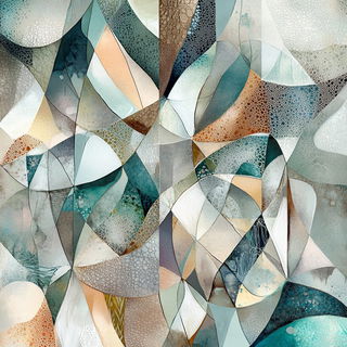 Chromatic Marginalia style, Midjourney V6.1: creative pattern composition
