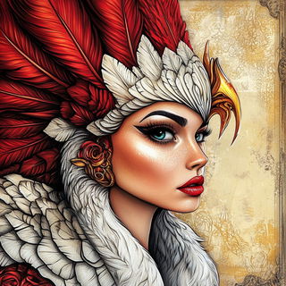 Creamground Shadowtale style, Midjourney V6.1: traditional folk art