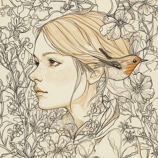 Floramachina Mosaicism style, Midjourney V6.1: traditional folk art