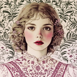 Stripecrow Paperglyphics style, Midjourney V6.1: photographic portrait of female protagonist