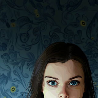 Scalecostume style, Midjourney V6.1: photographic portrait of female protagonist