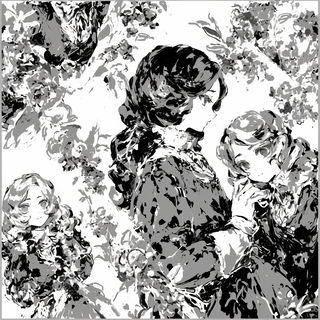 Glacierpunk style, Midjourney V6.1: black-and-white manga comic strip