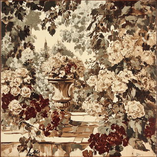 Glacierpunk style, Midjourney V6.1: classical 18th-century oil painting