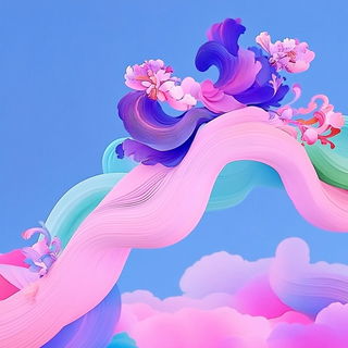 Ceramic Coastglass style, Midjourney V6.1: abstract 3D render