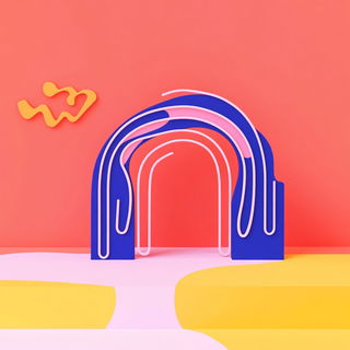 Botanivoyage style, Midjourney V6.1: abstract 3D render