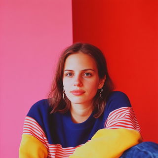 Botanivoyage style, Midjourney V6.1: photographic portrait of female protagonist