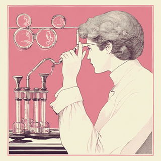 Verdigris Gilt style, Midjourney V6.1: editorial illustration for popular scientific magazine cover