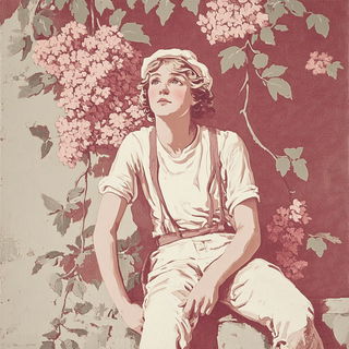 Verdigris Gilt style, Midjourney V6.1: classical 18th-century oil painting