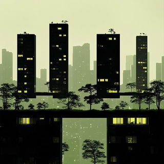 Stormfire Heroics style, Midjourney V6.1: megacity with futuristic bioarchitecture