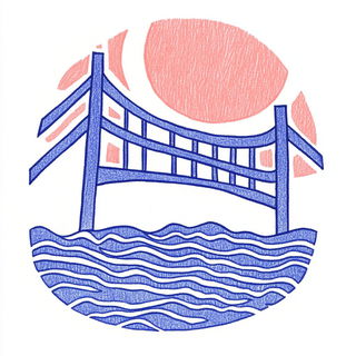 Contourvista style, Midjourney V6.1: bold minimalist logo design for Istanbul city municipal services