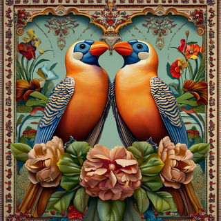 Apatite Lake Engines style, Midjourney V6.1: traditional folk art
