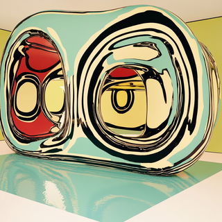Onyx Splattersilk style, Midjourney V6.1: abstract 3D render