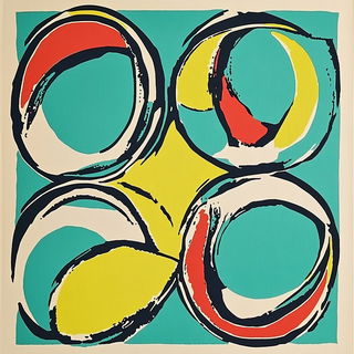 Onyx Splattersilk style, Midjourney V6.1: typographic composition with large letters
