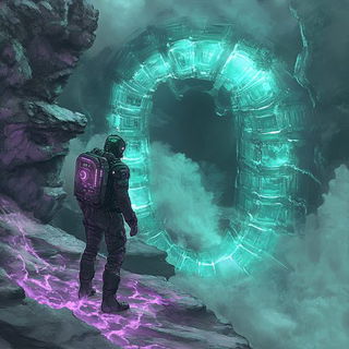 Tenonwild style, Midjourney V6.1: cinematic shot from sci-fi movie