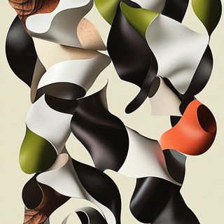 Tidal Monolithics style, Midjourney V6.1: creative pattern composition