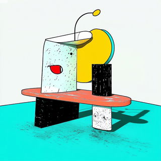Hatchwild style, Midjourney V6.1: abstract 3D render