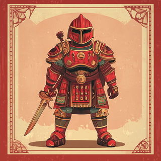 Botanitectonics style, Midjourney V6.1: concept art character design of retropunk steam knight
