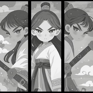Botanitectonics style, Midjourney V6.1: black-and-white manga comic strip
