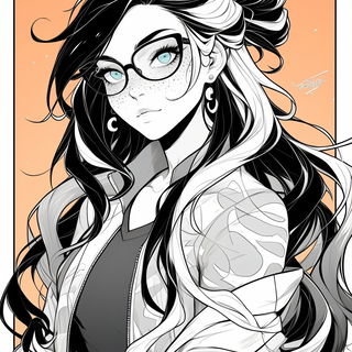 Marblegate Velocism style, Midjourney V6.1: black-and-white manga comic strip