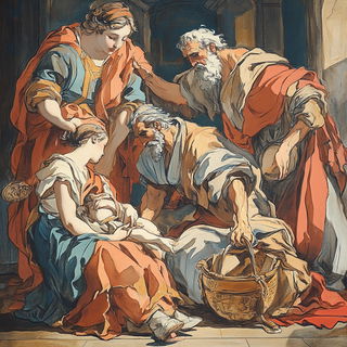 Marblegate Velocism style, Midjourney V6.1: classical 18th-century oil painting