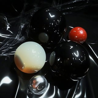 Riverthorn style, Midjourney V6.1: abstract 3D render