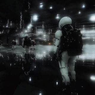 Riverthorn style, Midjourney V6.1: cinematic shot from sci-fi movie