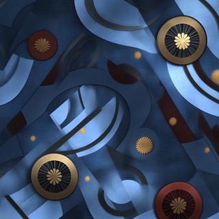 Cloudsea Megastructure style, Midjourney V6.1: creative pattern composition