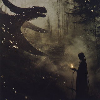Stormcut Lithomotion style, Midjourney V6.1: retro fairy-tale illustration