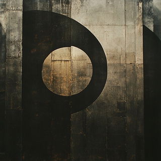 Stormcut Lithomotion style, Midjourney V6.1: typographic composition with large letters