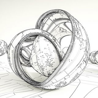 Stratacinder style, Midjourney V6.1: abstract 3D render