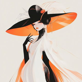 Clockwork Canopyism style, Midjourney V6.1: haute-couture fashion outfit