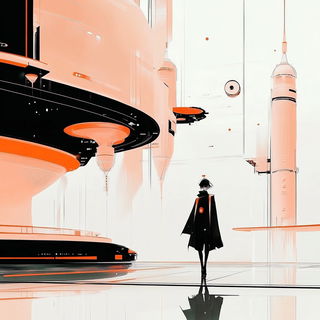 Clockwork Canopyism style, Midjourney V6.1: cinematic shot from sci-fi movie