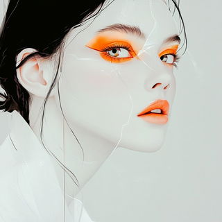 Clockwork Canopyism style, Midjourney V6.1: photographic portrait of female protagonist