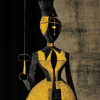 Refractobloom style, Midjourney V6.1: haute-couture fashion outfit