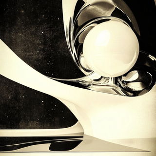 Chromaflux style, Midjourney V6.1: abstract 3D render