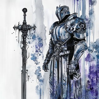 Pyrostratacel style, Midjourney V6.1: concept art character design of retropunk steam knight