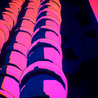 Lighthouse Trilobite style, Midjourney V6.1: creative pattern composition